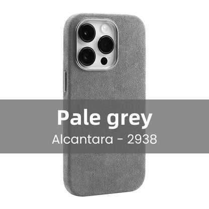 Magnetische ALCANTARA-hoes voor iPhone