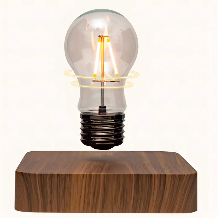 Touch-Controlled Wooden Table Lamp