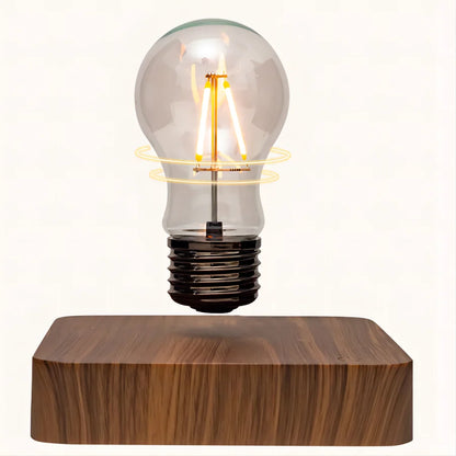 Touch-Controlled Wooden Table Lamp