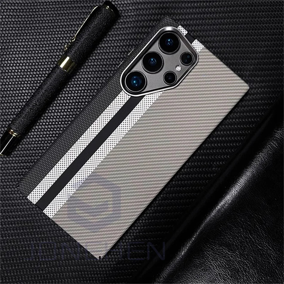 Magnetic Cloud Patterned Slim Case For Samsung Galaxy S24 Ultra