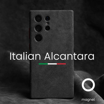 Magnetic ALCANTARA Case for Samsung Galaxy S24 Ultra